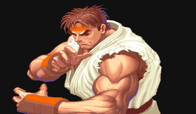 Hyper Street Fighter II intro