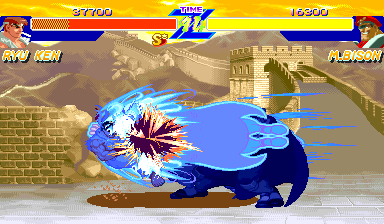 SFA Ryu and Ken vs M.Bison