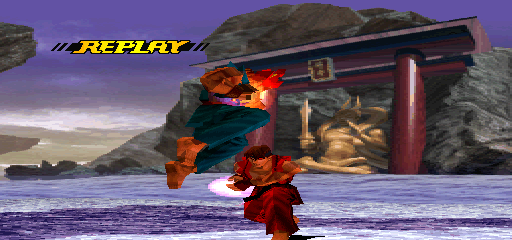 SFEX+ Evil Ryu vs Akuma