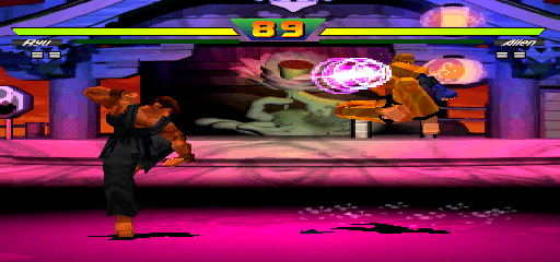 SFEX+ Evil Ryu vs Allen Snider